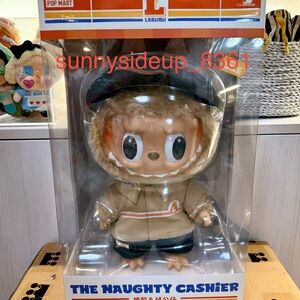 Pop Mart Labubu The Naughty Cashier Doll Wacky Mart